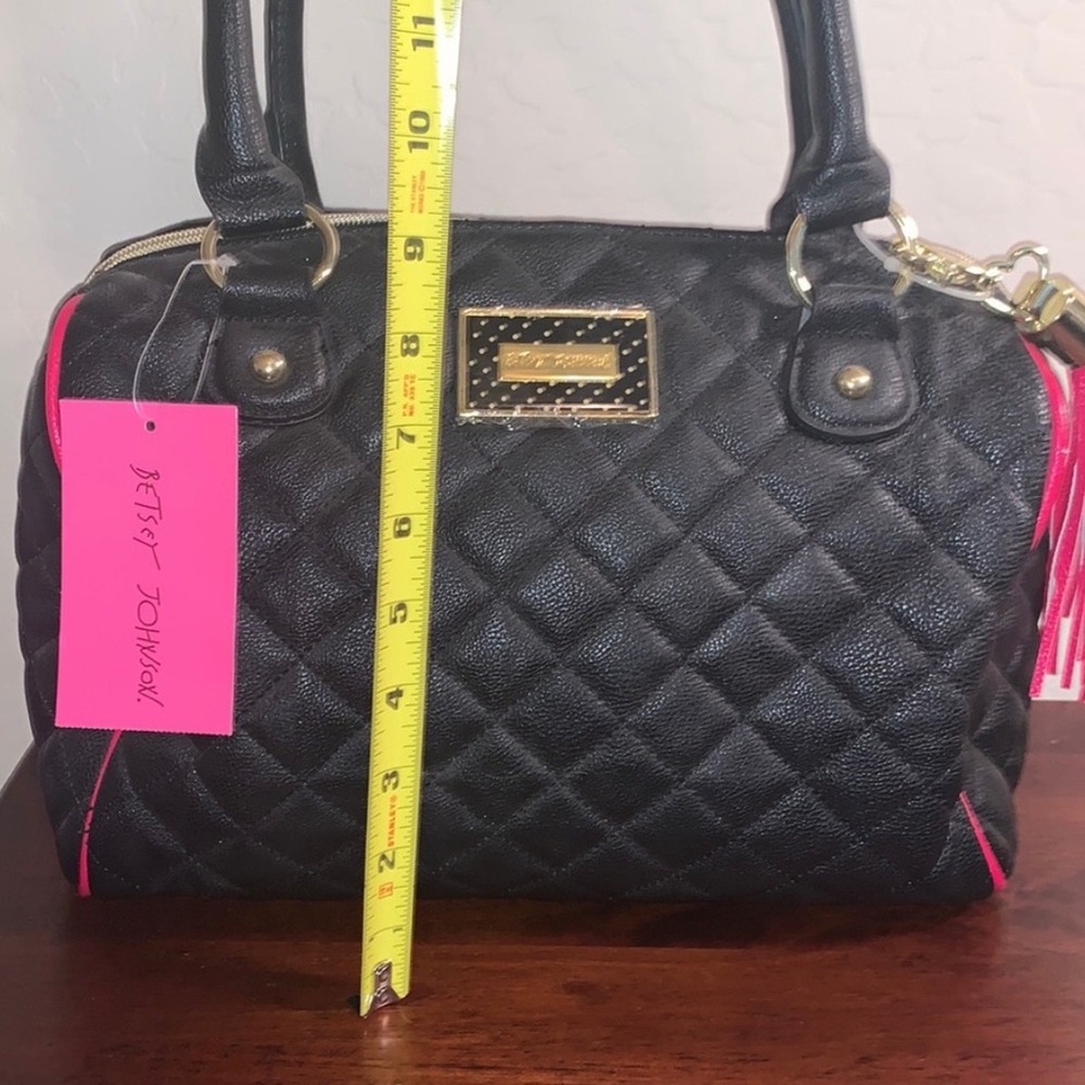 BETSEY JOHNSON BRAND NEW WITH TAGS GORGEOUS SATCHEL HANDBAG - Picture 11 of 13